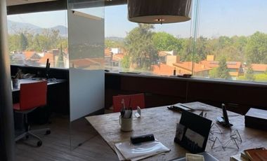 San Jerónimo Lídice, Oficina amueblada, en venta