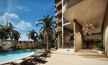 Departamento en venta frente al mar de Telchac Puerto.