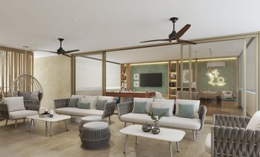 Departamento en venta frente al mar de Telchac Puerto.