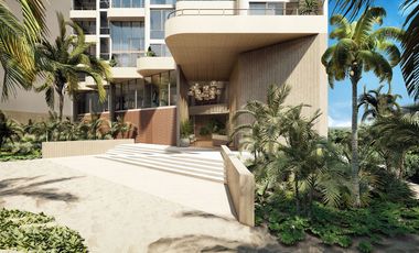 Departamento en venta frente al mar de Telchac Puerto.