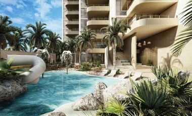 Departamento en venta frente al mar de Telchac Puerto.