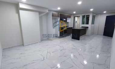 DEPARTAMENTO EN VENTA CON ROOF PRIVADO  COL. PEDREGAL DE STA. URSULA, COYOACÁN.