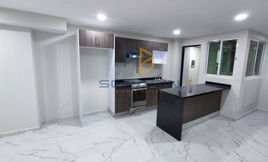DEPARTAMENTO EN VENTA CON ROOF PRIVADO  COL. PEDREGAL DE STA. URSULA, COYOACÁN.