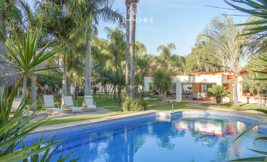 CASA DE CAMPO CON ALBERCA, EN VENTA EN PUENTE VIEJO, JUANACATLAN, JALISCO