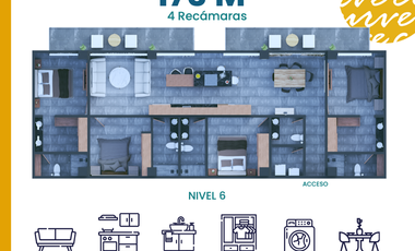 DEPARTAMENTO EN PLAYA EN VENTA ,EN  BAHÍA DE BANDERAS
