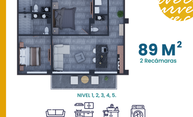 DEPARTAMENTO EN PLAYA EN VENTA ,EN  BAHÍA DE BANDERAS