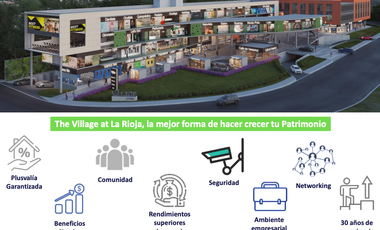 Local comercial en venta o renta Plaza The Village, La Rioja, Carretera Nacional