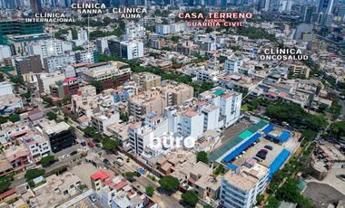 EXCELENTE TERRENO EN VENTA FRENTE 15MTS ZONA CLINICAS GUARDIA CIVIL SAN ISIDRO