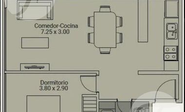 Disponibilidad Inmediata - Olazabal - 2 Ambientes Ituzaingo