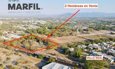2 Hectáreas COMERCIAL/INDUSTRIAL Ideal desarrollo de VIVIENDA al Sur de Colima