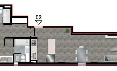 Departamento en Martin