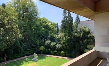 BOSQUES DE LAS LOMAS RENTA CASA CON JARDÍN Y ALBERCA CERCA DEL PARQUE JACARANDAS