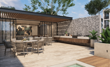 Departamento en venta, Palmer Living Club Temozón Norte