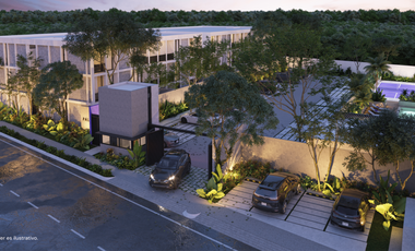 Departamento en venta, Palmer Living Club Temozón Norte