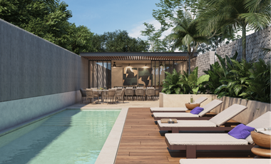 Departamento en venta, Palmer Living Club Temozón Norte