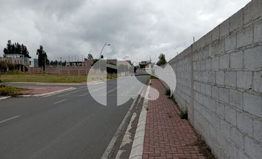 SE VENDE TERRENO JUNTO A TRIANA NORTE DE RIOBAMBA