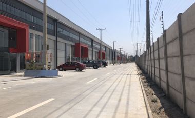 ARRIENDO NUEVO Bodegas de 472,29 m2 galpón + 84,17 m2 oficinas Ruta 5, Lampa