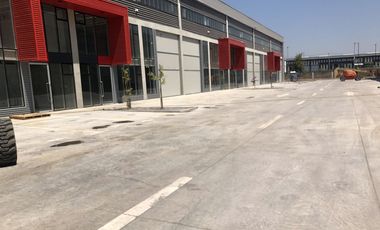 ARRIENDO NUEVO Bodegas de 472,29 m2 galpón + 84,17 m2 oficinas Ruta 5, Lampa
