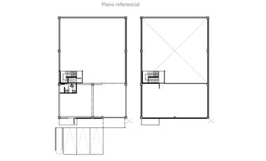 ARRIENDO NUEVO Bodegas 315 m2 de galpón y 83 m2 de oficinas, Ruta 5, Lampa