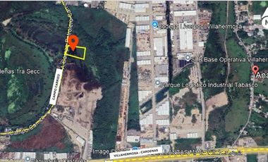 TERRENO EN VENTA EN RANCHERIA ANACLETO, TABASCO