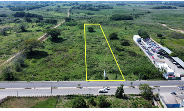 TERRENO DE USO MIXTO EN VENTA UBICADO EN MACUSPANA TABASCO