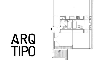 Departamento 3 ambientes 2 baños 2 balcones parrilla y amenities