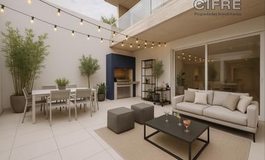 Departamento 3 ambientes en PB patio parrilla en construcción! Cochera optativa