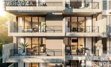 Departamento de dos ambientes en venta, Moron Sur. Excelente proyecto en construcción.