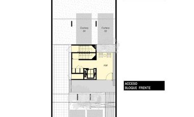 Departamento de dos ambientes en venta, Moron Sur. Excelente proyecto en construcción.