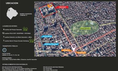 Departamento en venta - Saavedra - monoambiente con balcon!