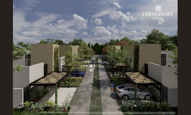 Casa(2R)de Dos Planta en Frida Residencial en Conkal