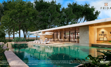 Casa(A-3R)de Dos Planta en Frida Residencial en Conkal