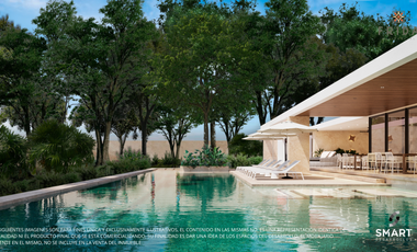 Casa(A-3R)de Dos Planta en Frida Residencial en Conkal