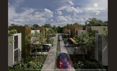 Casa(A-3R)de Dos Planta en Frida Residencial en Conkal