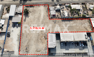TERRENO COMERCIAL EN RENTA DE 5,958.14 M2, EN MEXICALI, B.C.