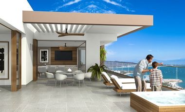 PREVENTA DEPARTAMENTO 3 REC VISTA A PLAYA EN PUNTA DE MITA/ALA