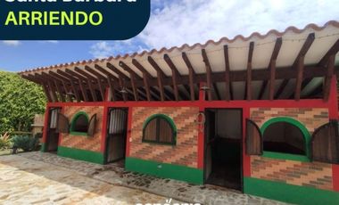 Finca en arriendo- Rionegro- Santa Barbara