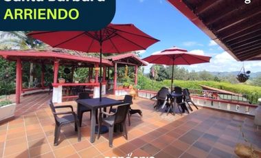 Finca en arriendo- Rionegro- Santa Barbara