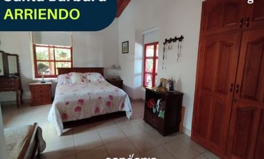 Finca en arriendo- Rionegro- Santa Barbara