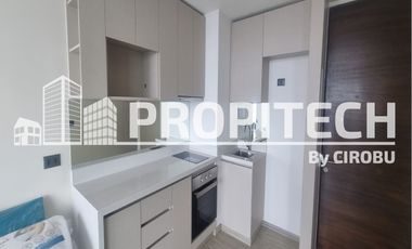 VENTA SEMINUEVO 1 DORMITORIO, BAÑO, BODEGA, Piso 15, METRO SAN JOAQUIN, CAMPUS UC.