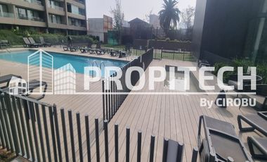 VENTA SEMINUEVO 1 DORMITORIO, BAÑO, BODEGA, Piso 15, METRO SAN JOAQUIN, CAMPUS UC.