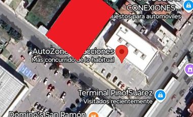 Terreno en renta para Franquicia, Av. 11 sur , zona Castillotla, Puebla