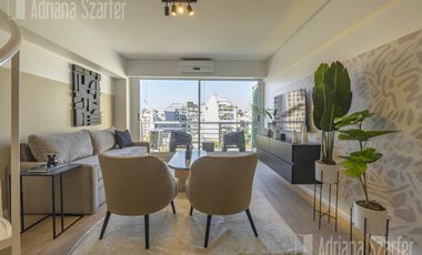 IMPERDIBLE DÚPLEX    AMOBLADO PREMIUM  2 amb  CON TERRAZA y AMENITIES -   Palermo