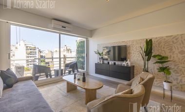 IMPERDIBLE DÚPLEX    AMOBLADO PREMIUM  2 amb  CON TERRAZA y AMENITIES -   Palermo