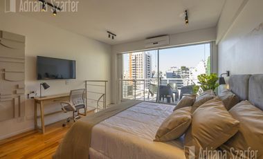 IMPERDIBLE DÚPLEX    AMOBLADO PREMIUM  2 amb  CON TERRAZA y AMENITIES -   Palermo