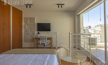 IMPERDIBLE DÚPLEX    AMOBLADO PREMIUM  2 amb  CON TERRAZA y AMENITIES -   Palermo