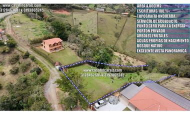 LOTE MULTIFAMILIAR A 8 MINUTOS DE  MARINILLA ESCRITURAS 100%
