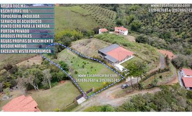 LOTE MULTIFAMILIAR A 8 MINUTOS DE  MARINILLA ESCRITURAS 100%