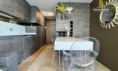 Reñaca Norte Arriendo Moderno Loft 1D 1B Vista Al Mar