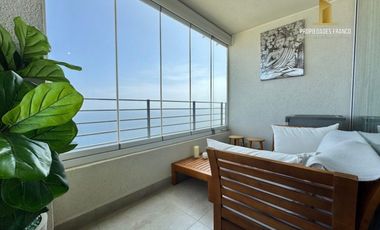 Reñaca Norte Arriendo Moderno Loft 1D 1B Vista Al Mar